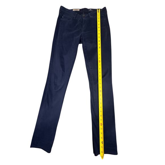 AG Adriano Goldschmied The Prima Jeans 25R Blue Mid Rise Cigarette - Picture 3 of 7